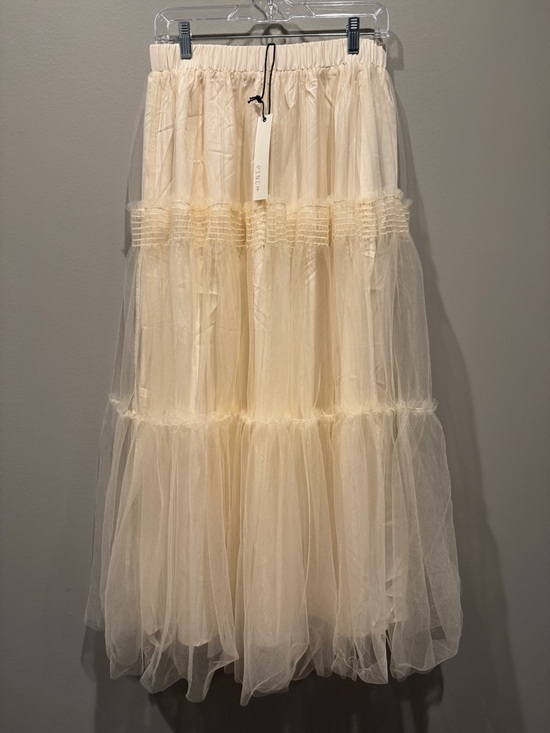 Anthropologie Dresses & Skirts - NWT Anthropologie Pinch Tiered Tulle Overlay Skirt Sz L Ethereal Romantic Boho